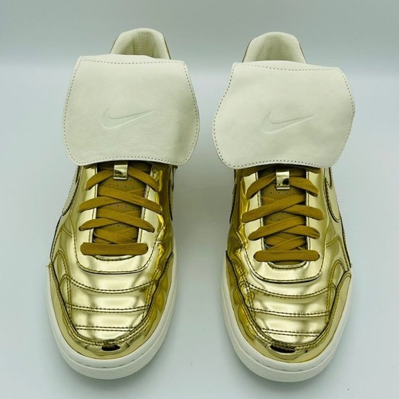 Nike Nsw Tiempo 94 Mid Sp 'Liquid Gold' Sz 10 - Picture 3 of 9